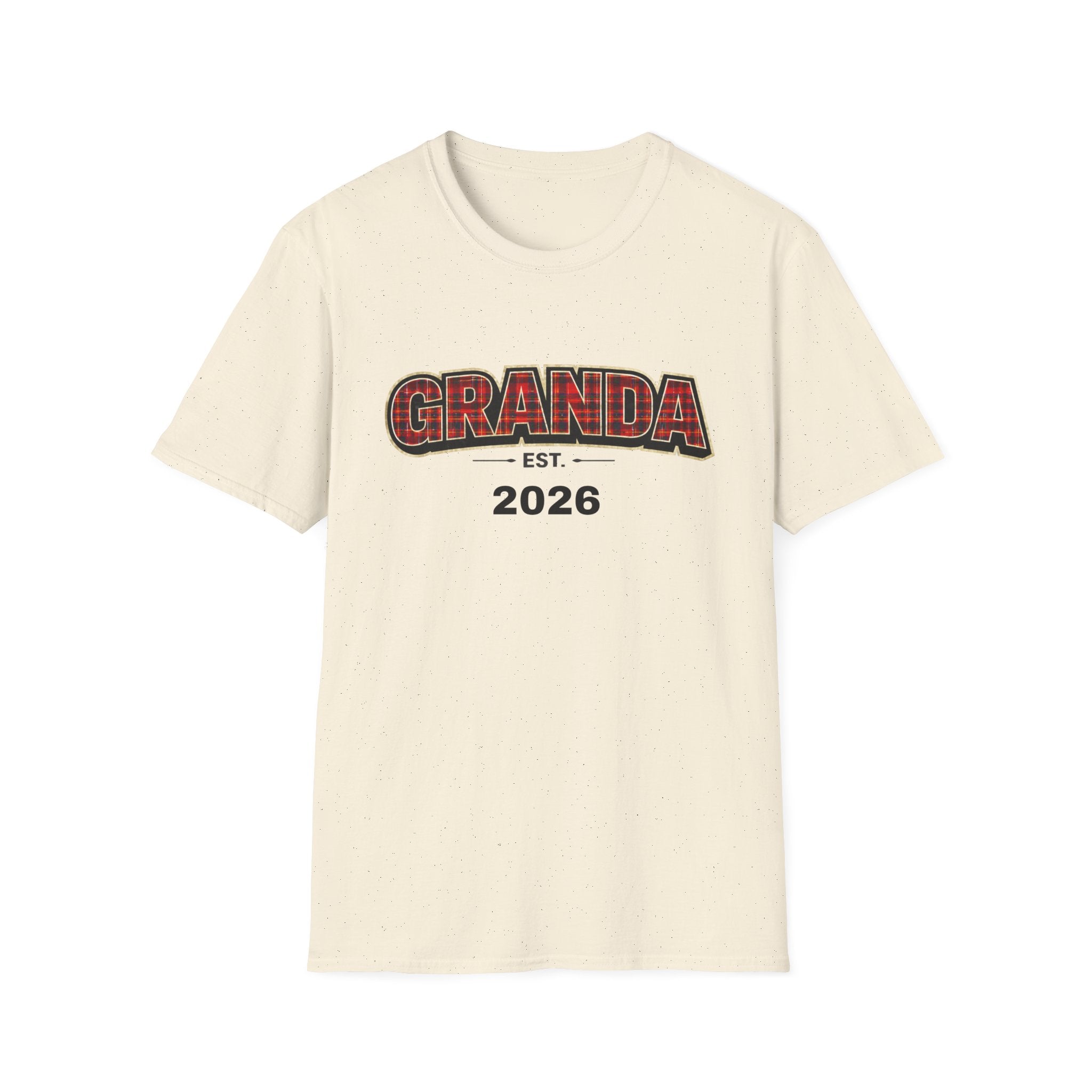 GRANPA Tartan Est- Personalised T-Shirt