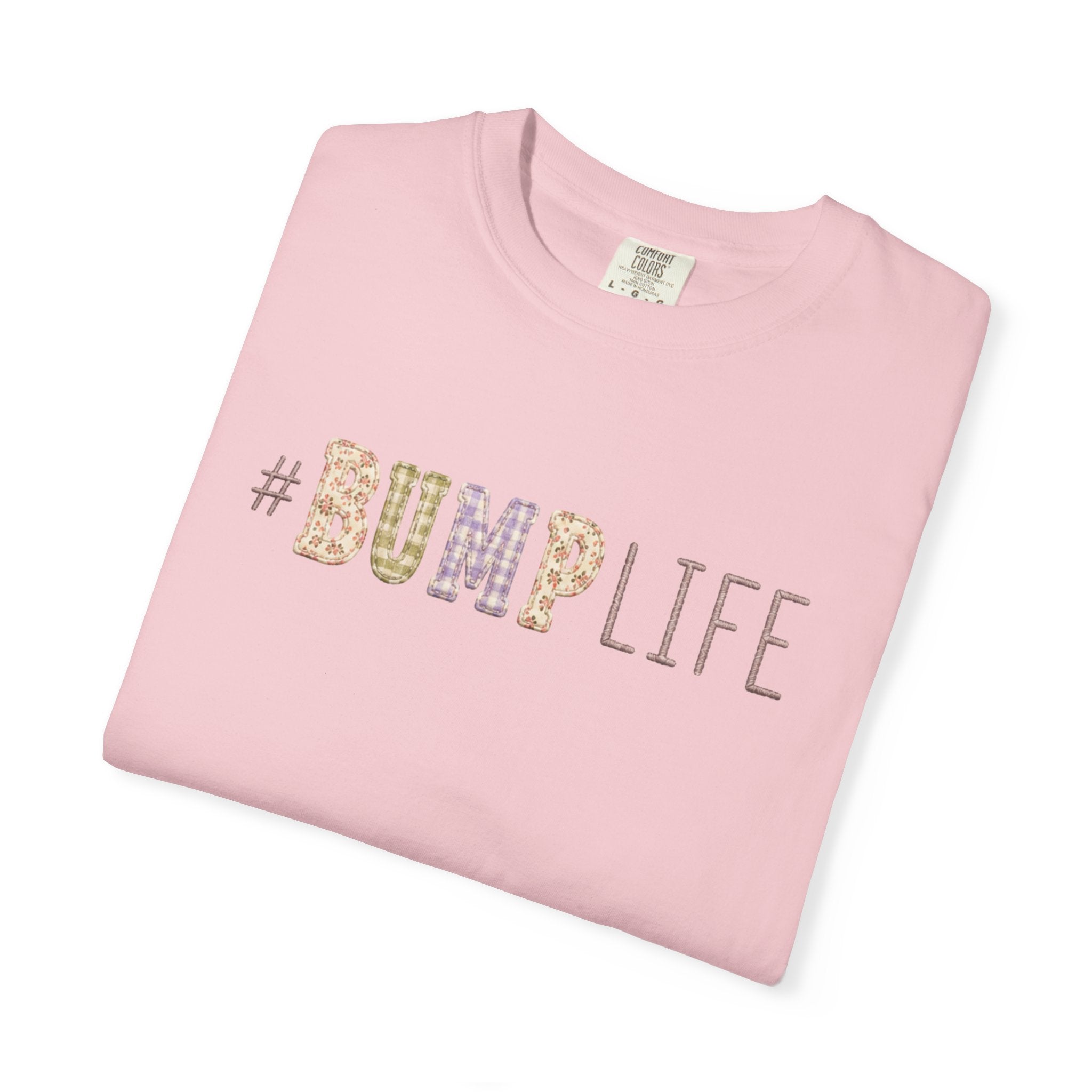 #BUMP LIFE Maternity Tee — Cute Pregnancy Shirt for Expecting Moms