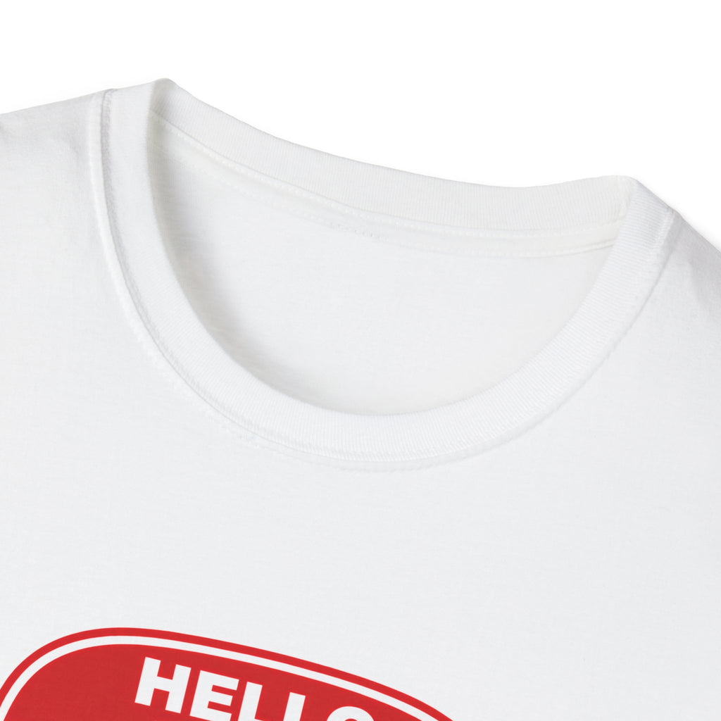 Hello My Name Is Daddy T-Shirt — Funny New Dad Gift for Father’s Day