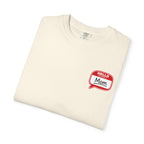 Mom Name Tag T-Shirt — "Hello, Mom" Casual Tee