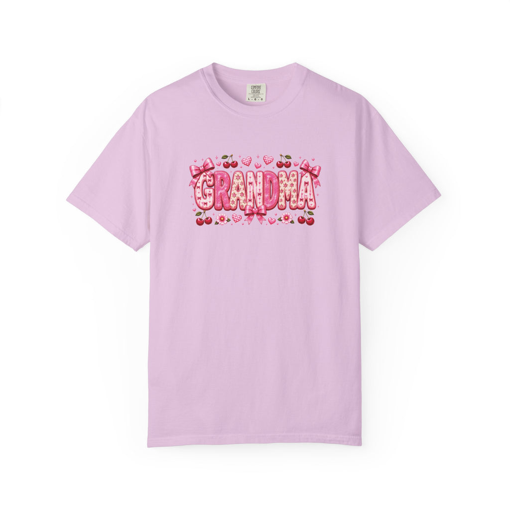 GRANDMA Floral Heart T-Shirt