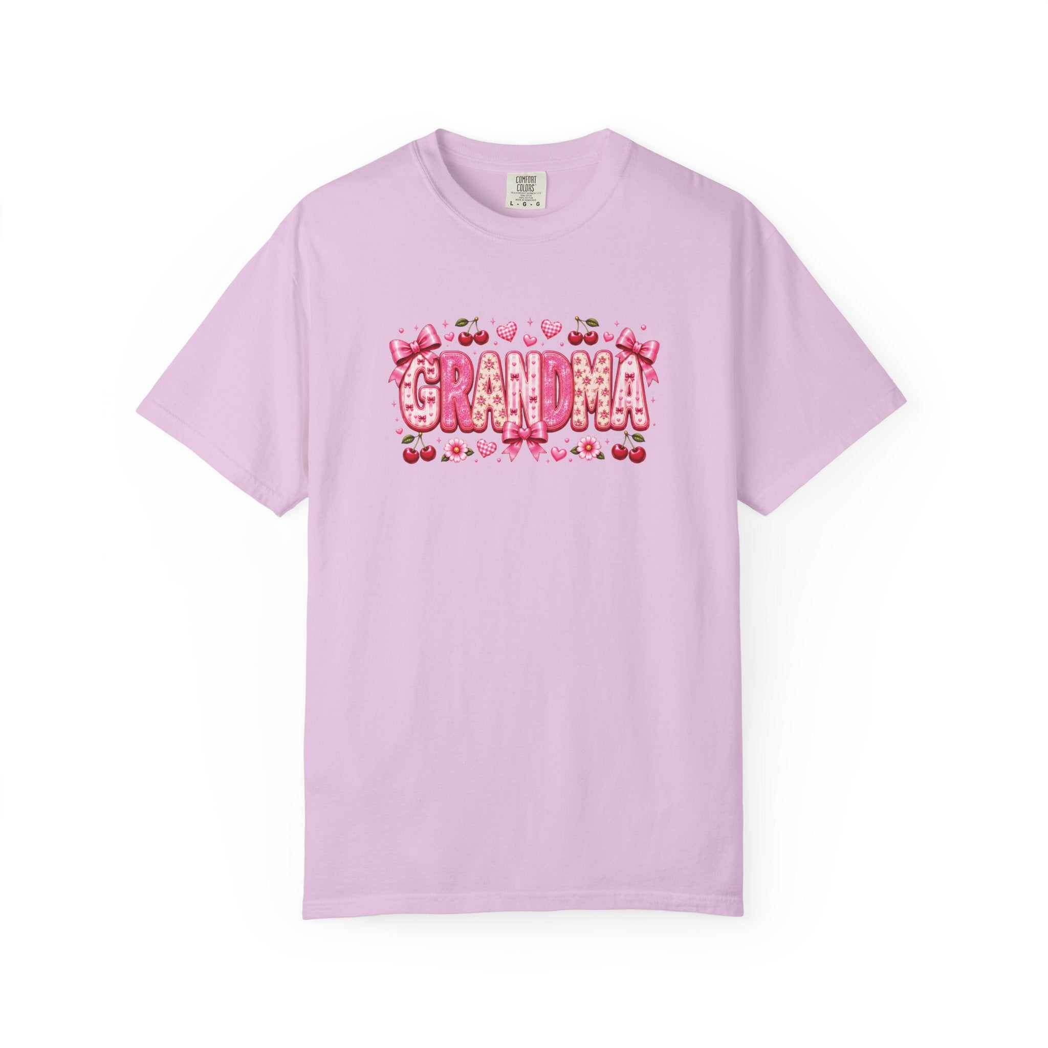GRANDMA Floral Heart T-Shirt