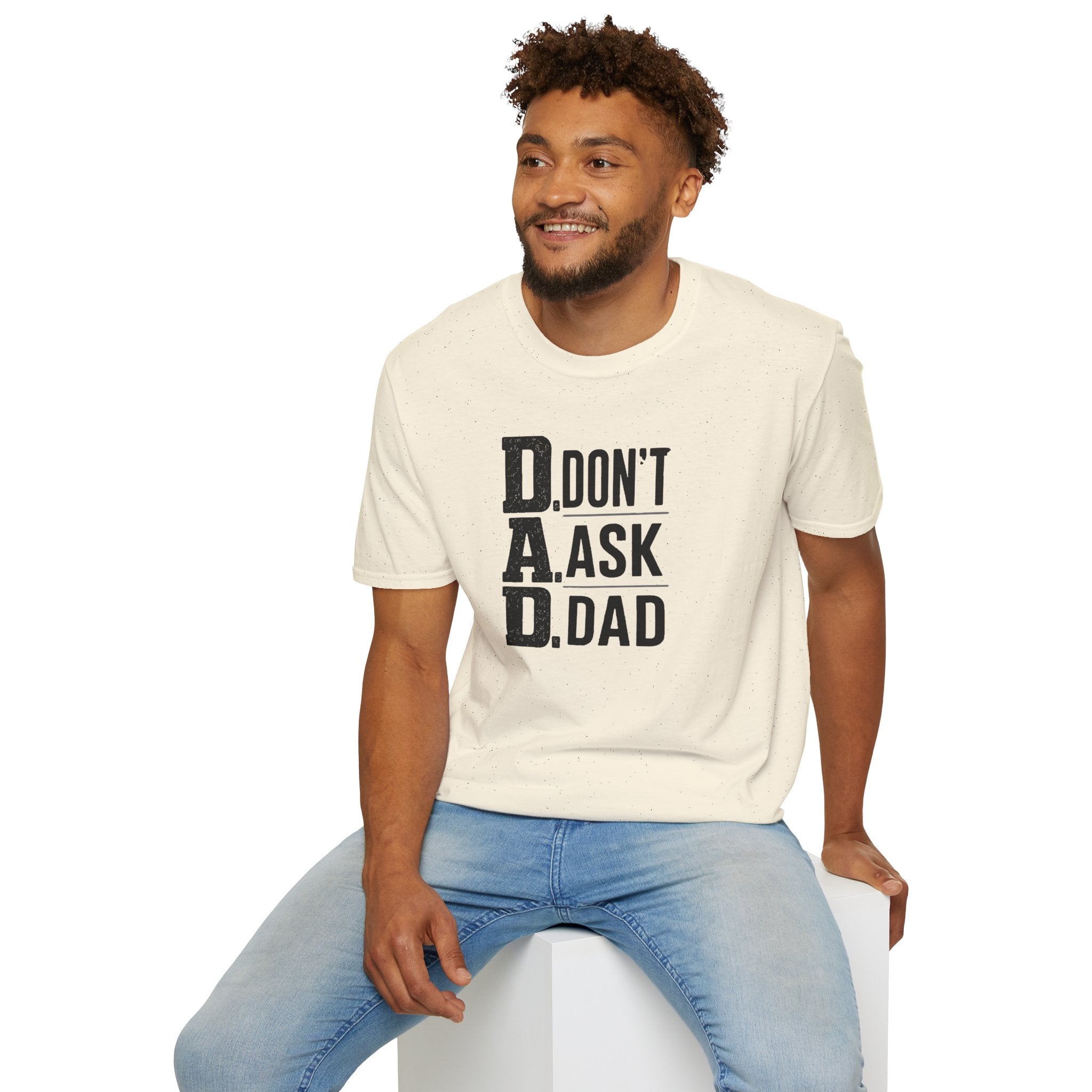 Dad T-Shirt – "D.A.D. Don’t Ask Dad" Funny Father’s Day Tee