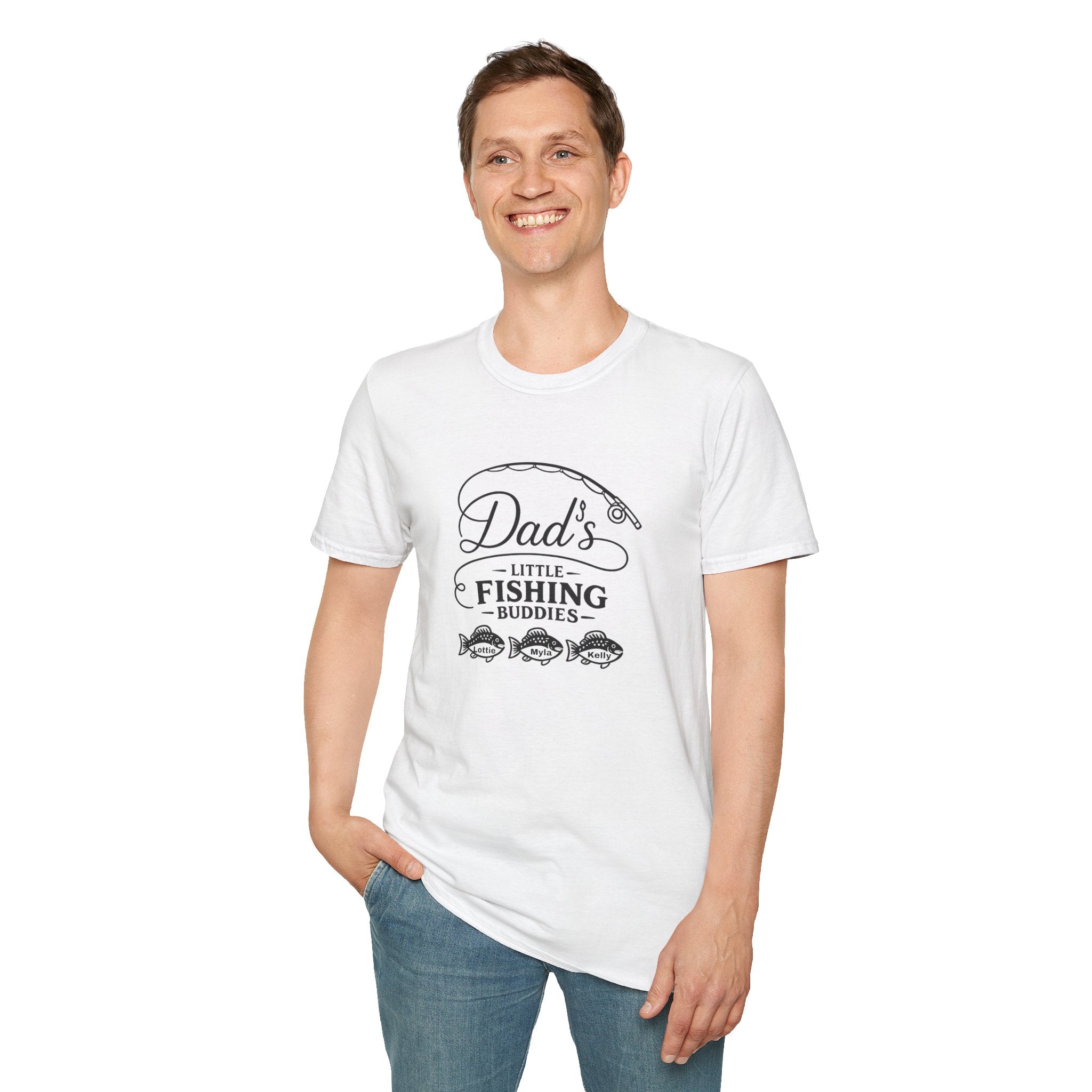 Dad's Little Fishing Buddies T-Shirt