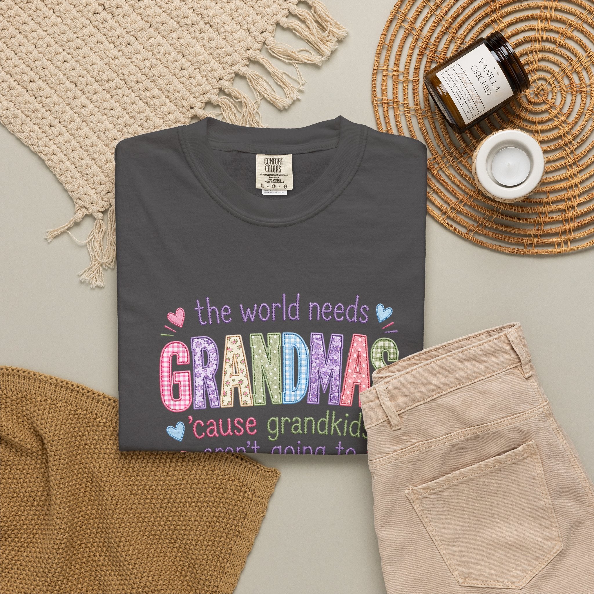 Grandma's Love Unisex T-Shirt - Fun Gift for Grandmothers and Family