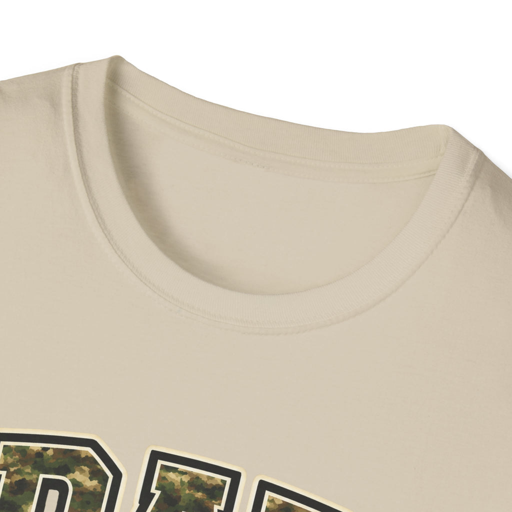 Dad Loves His Little Troops Camo T-Shirt — Personalized Kids' Names