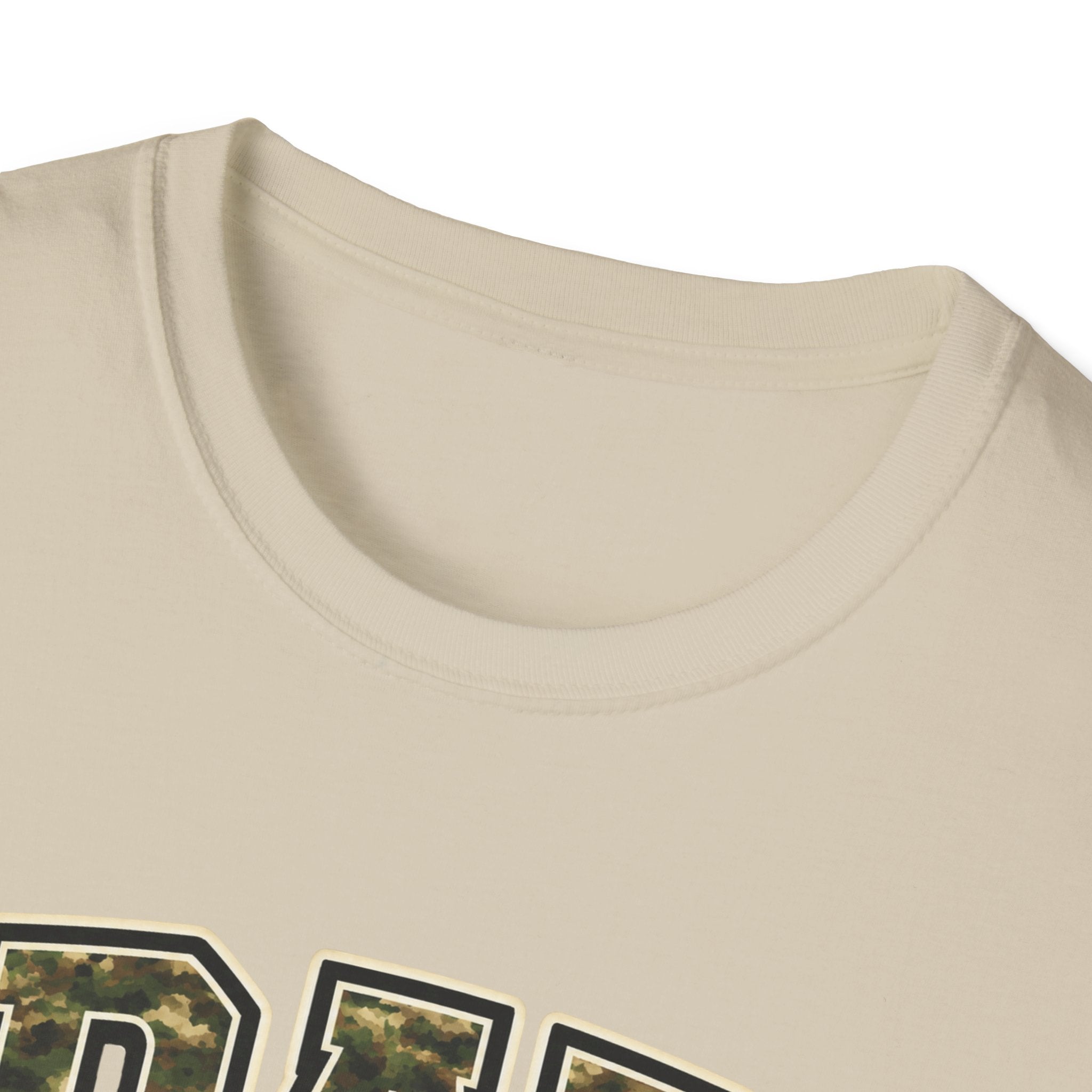 Dad Loves His Little Troops Camo T-Shirt — Personalized Kids' Names