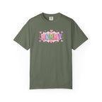 Mommy Hearts T‑Shirt — Cute Pastel 'MOMMY' Graphic Tee for Mother's Day & New Moms