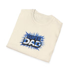 Super Dad T-Shirt — Scotland Flag themed Comic-Style Father's Day Gift