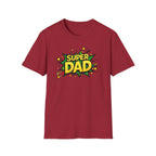 Super Dad Comic-Style T-Shirt — Father's Day Gift Tee