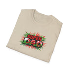 Super Dad Graphic T-Shirt — Wales Flag themed Retro Comic Father's Day Tee