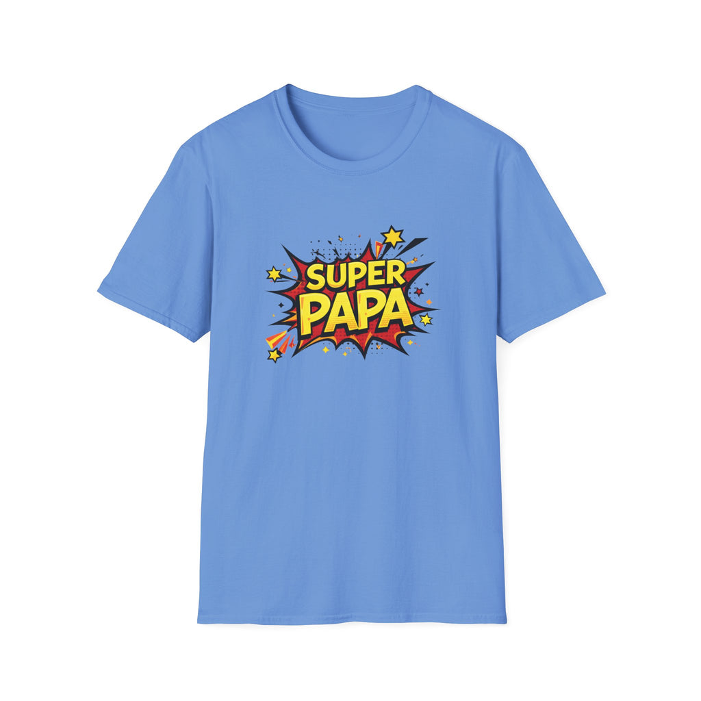 Super Papa Comic Graphic T-Shirt — Father’s Day Gift Tee