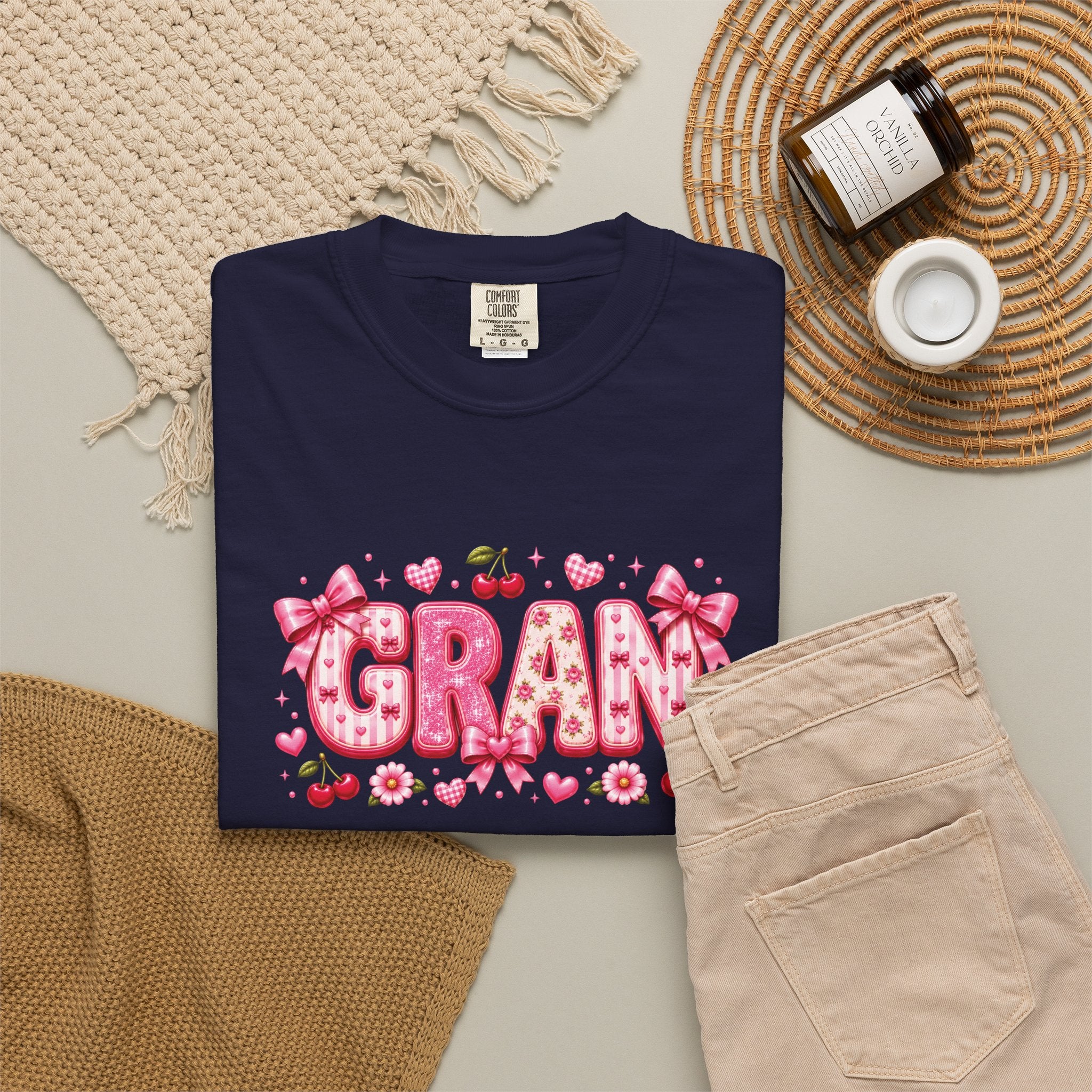 GRAN Floral Heart T-Shirt