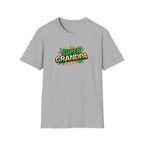 Super Grandpa Ireland Flag/Irish themed T-Shirt — Retro Comic Father's Day Gift