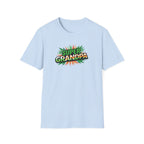 Super Grandpa Ireland Flag/Irish themed T-Shirt — Retro Comic Father's Day Gift