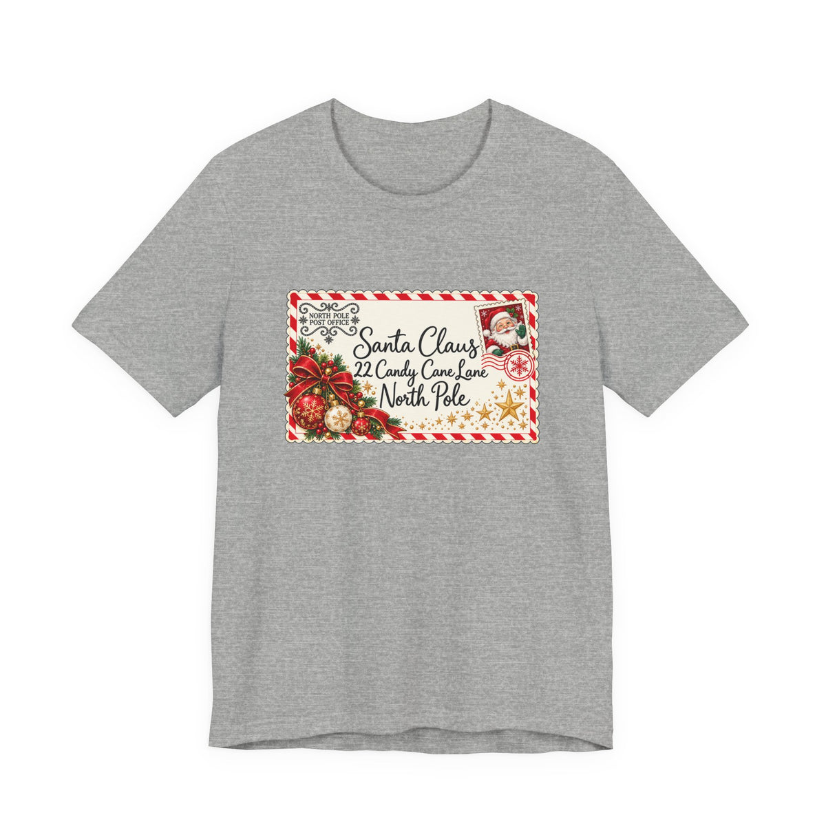 Santa Claus Letter Christmas T-Shirt