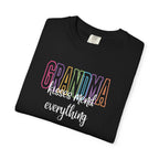 Grandma Kisses Mend Everything T-Shirt — Soft Pastel Mother's Day Gift