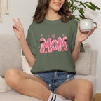 MOM Pink Balloon Eyelashes T-Shirt