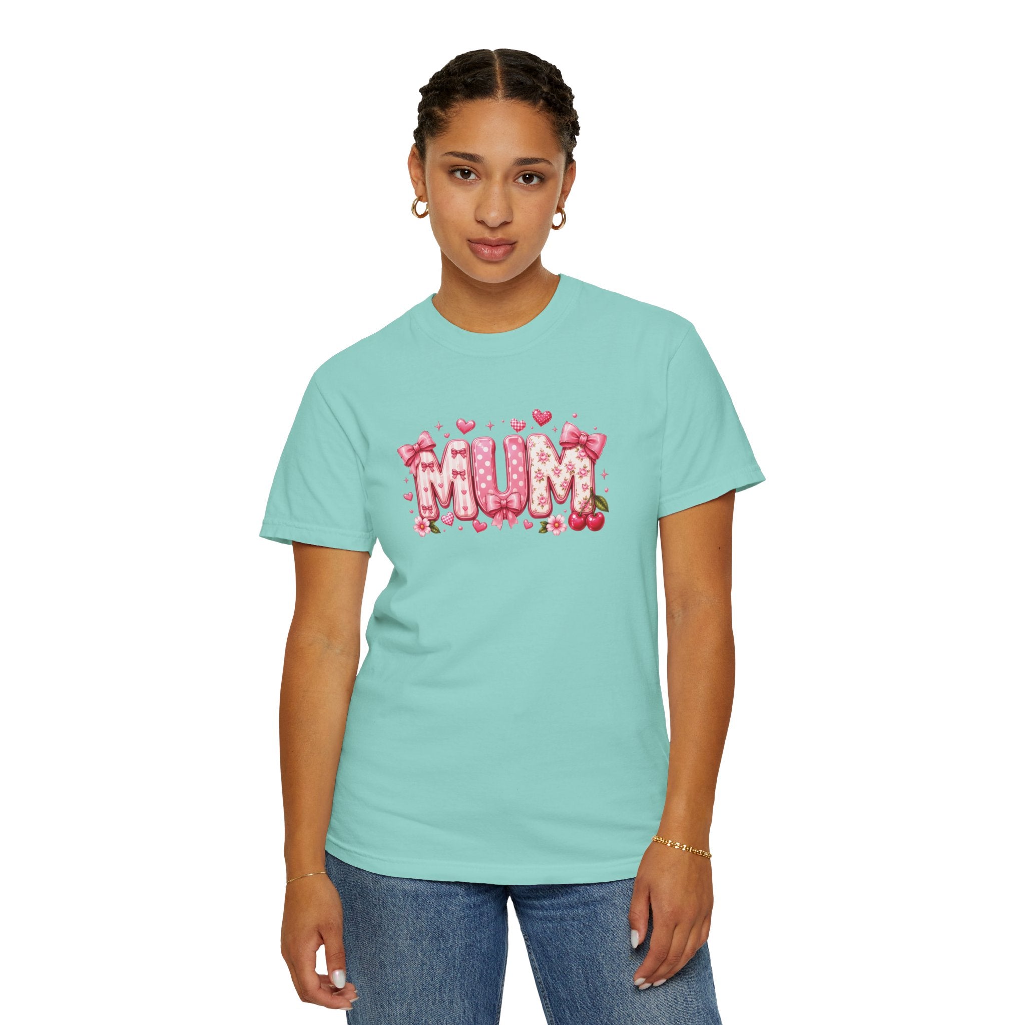 MUM Floral Heart T-Shirt