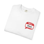 Hello Mum Speech Bubble T-Shirt — Cute Retro Mom Graphic Tee