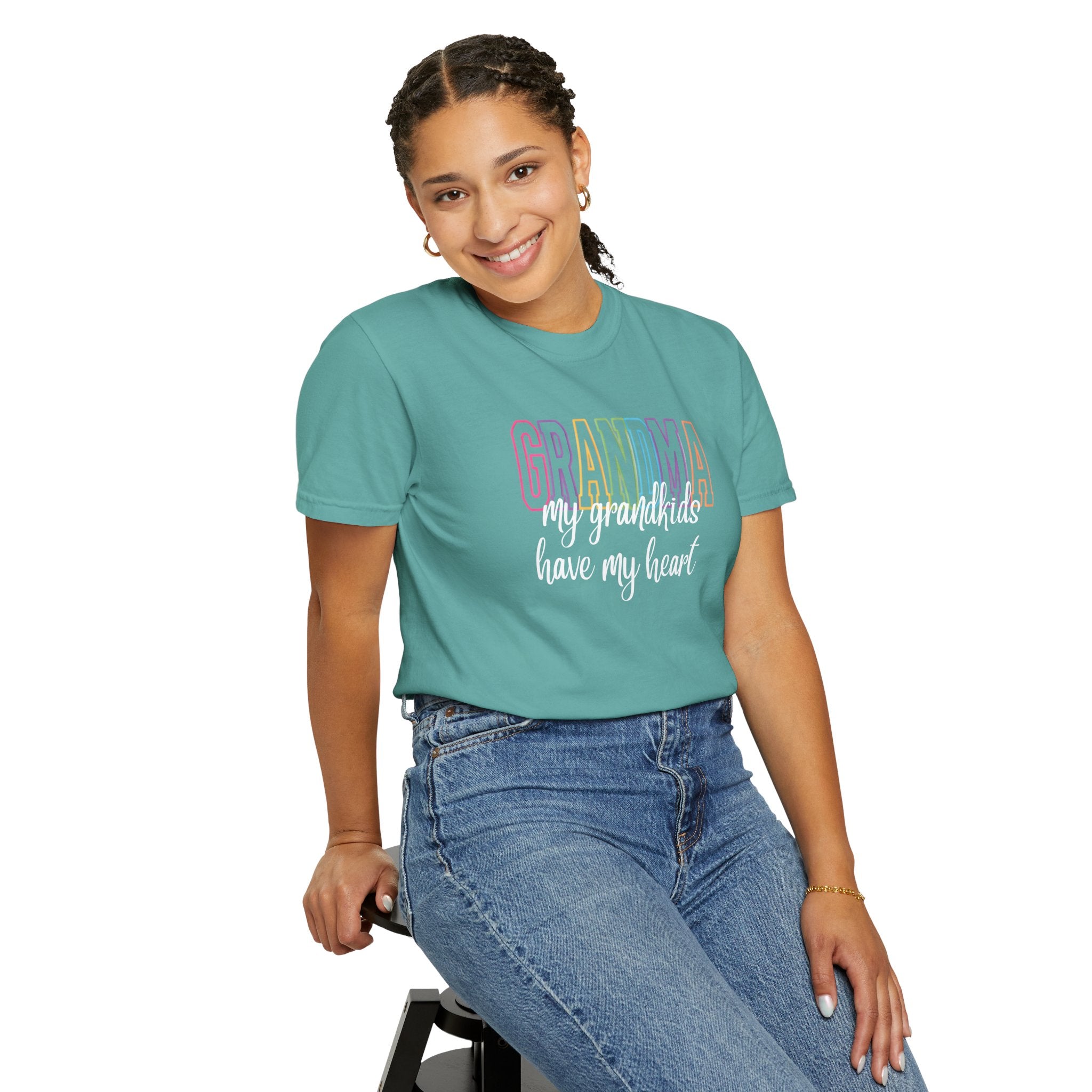 Grandma Pastel Rainbow T-Shirt — Cute Grandma Gift Tee