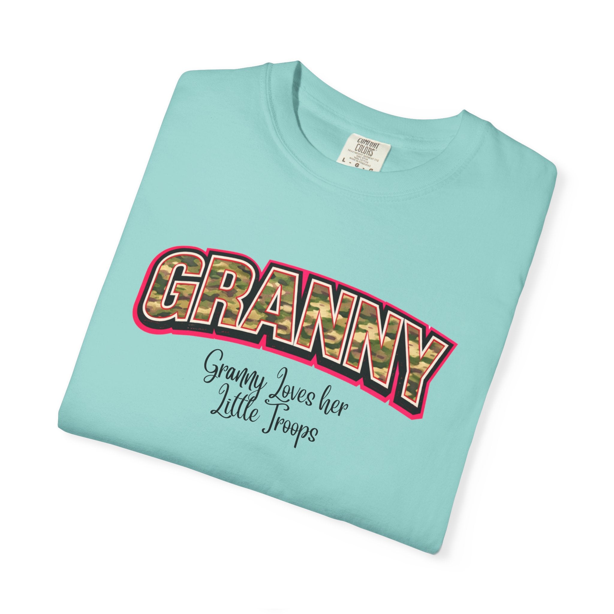 Granny "Granny Loves Her Little Troops" Graphic T-Shirt