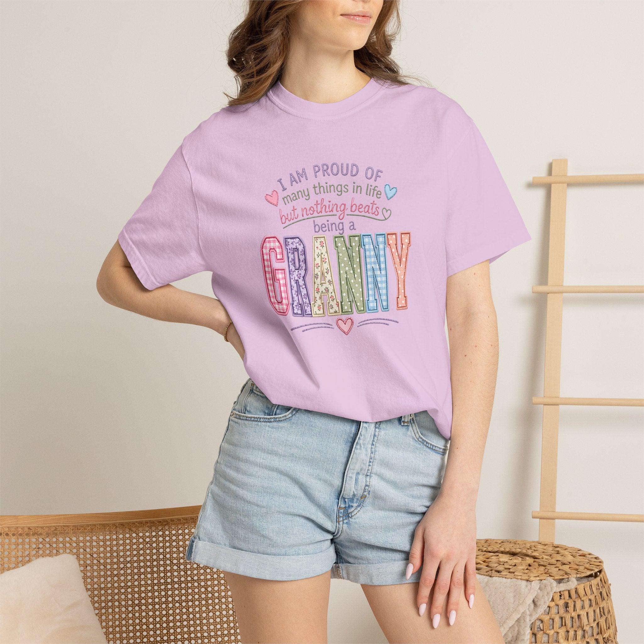 Granny Proud Tee — "I Am Proud of Many Things in Life But Nothing Beats Being a Granny"