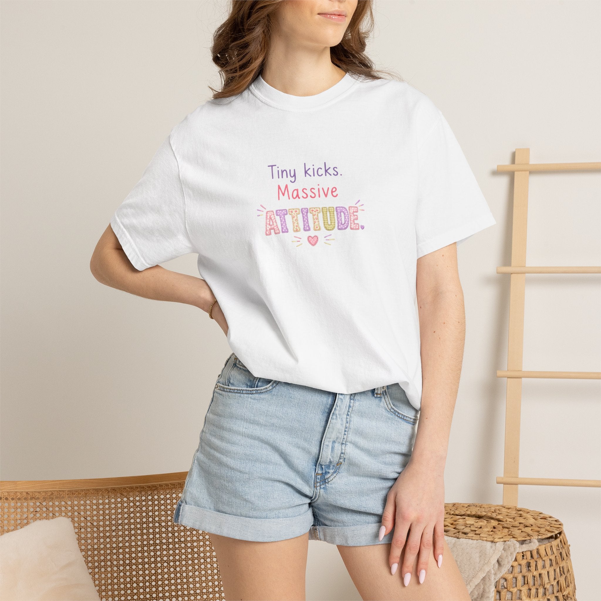 Tiny Kicks Massive Attitude T-Shirt