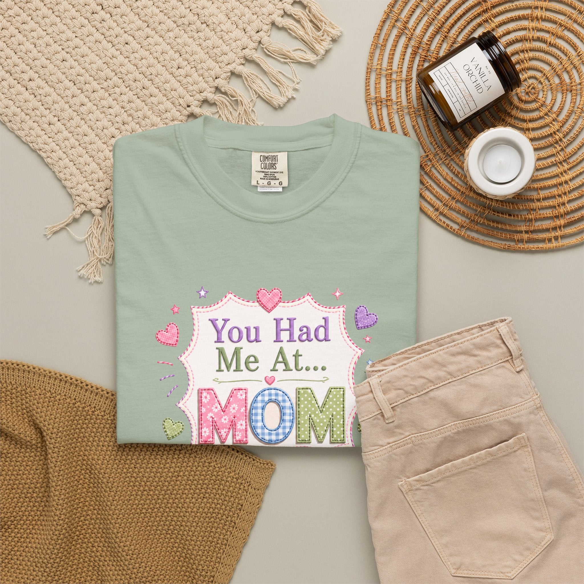 You Had Me at... MOM T-Shirt – Cute Pastel Mother's Day Tee