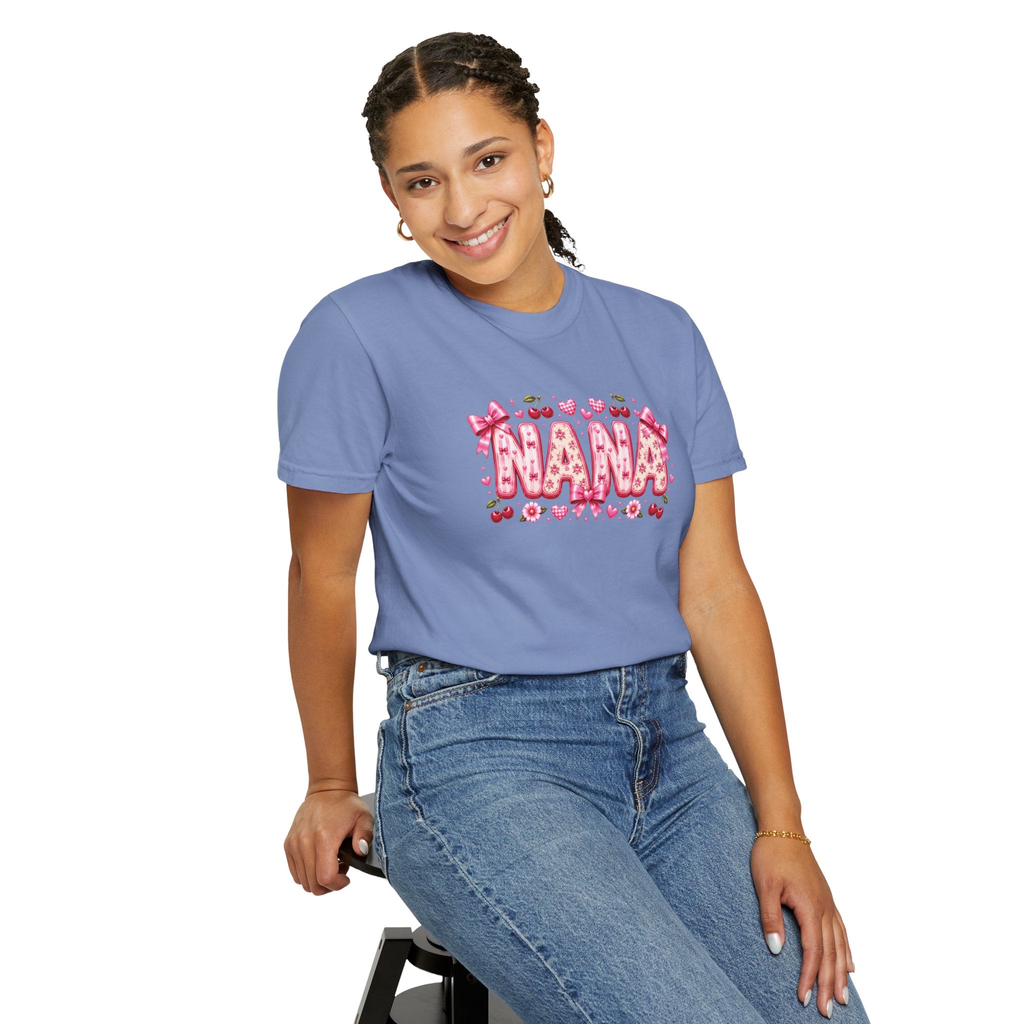 NANA Floral Heart T-Shirt