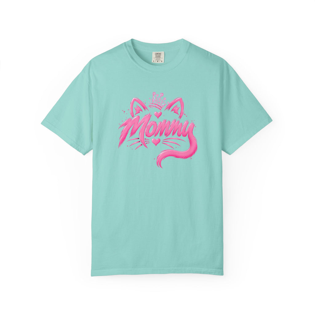 Mommy Cat Crown T‑Shirt