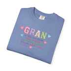 Grandma Floral T-Shirt — "GRAN is the sunshine that makes our family garden bloom with love"