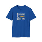 Dad T‑Shirt — D.A.D. "Deliverer of Awkward Dad‑Jokes" Funny Fathers Day Tee