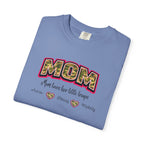 Mom Camo Graphic T-Shirt — "MOM Most Loved Her Little People" Floral Heart Tee