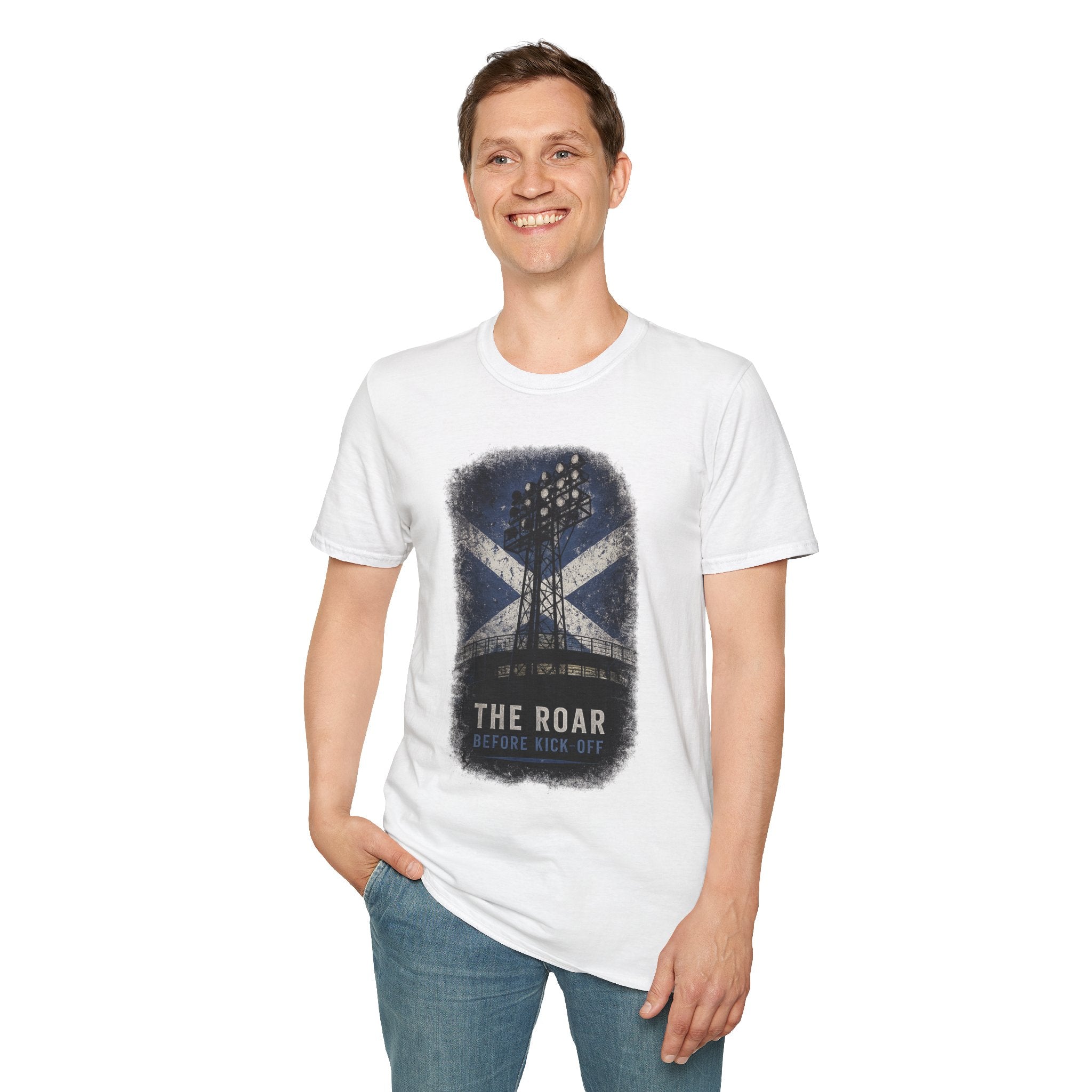 'The Roar' Scotland Flag Floodlights Tee
