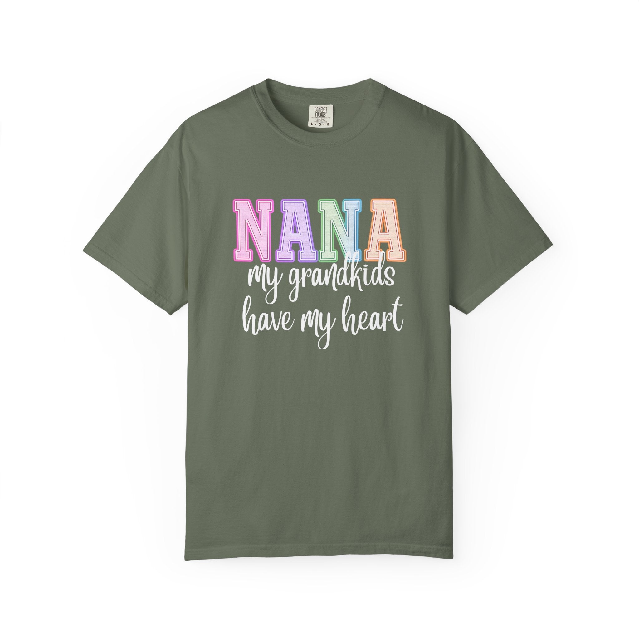 NANA My Grandkids Have My Heart Tee