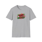 Super Dad Graphic T-Shirt — Wales Flag themed Retro Comic Father's Day Tee