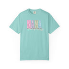 NANA Pastel Patchwork T-Shirt — "The Heart of Our Family" Gift