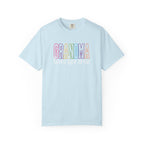 Grandma Pastel Rainbow T-Shirt — 'GRANDMA' Retro Lettering Tee