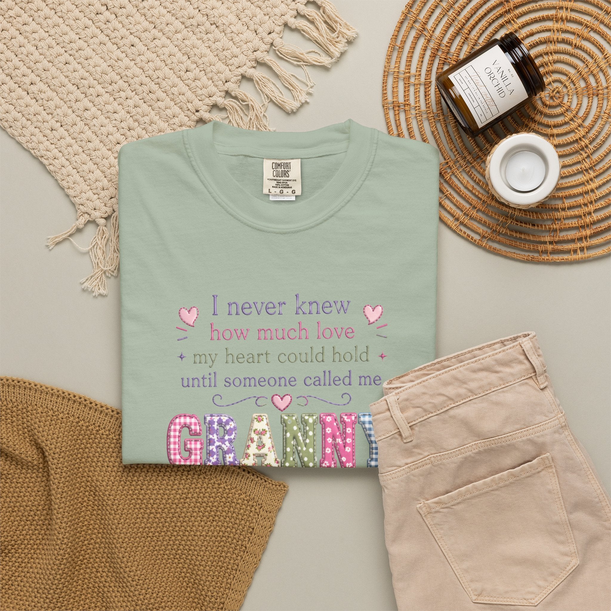 Granny Love T-Shirt — "I Never Knew How Much Love... Until Someone Called Me Granny"