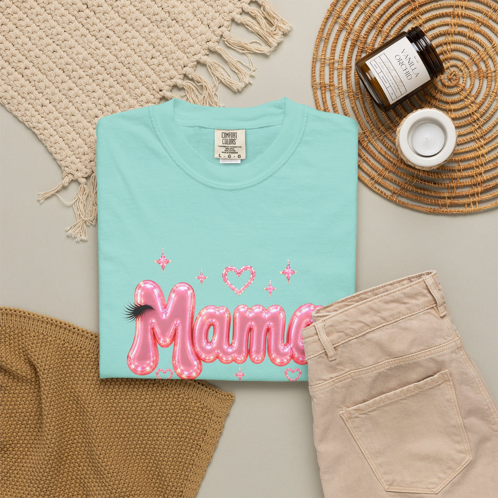 MAMA Pink Balloon Eyelashes T-Shirt