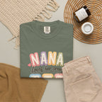 T-Shirt — “Nana Loves Her Crew” Colorful Grandma Family tee