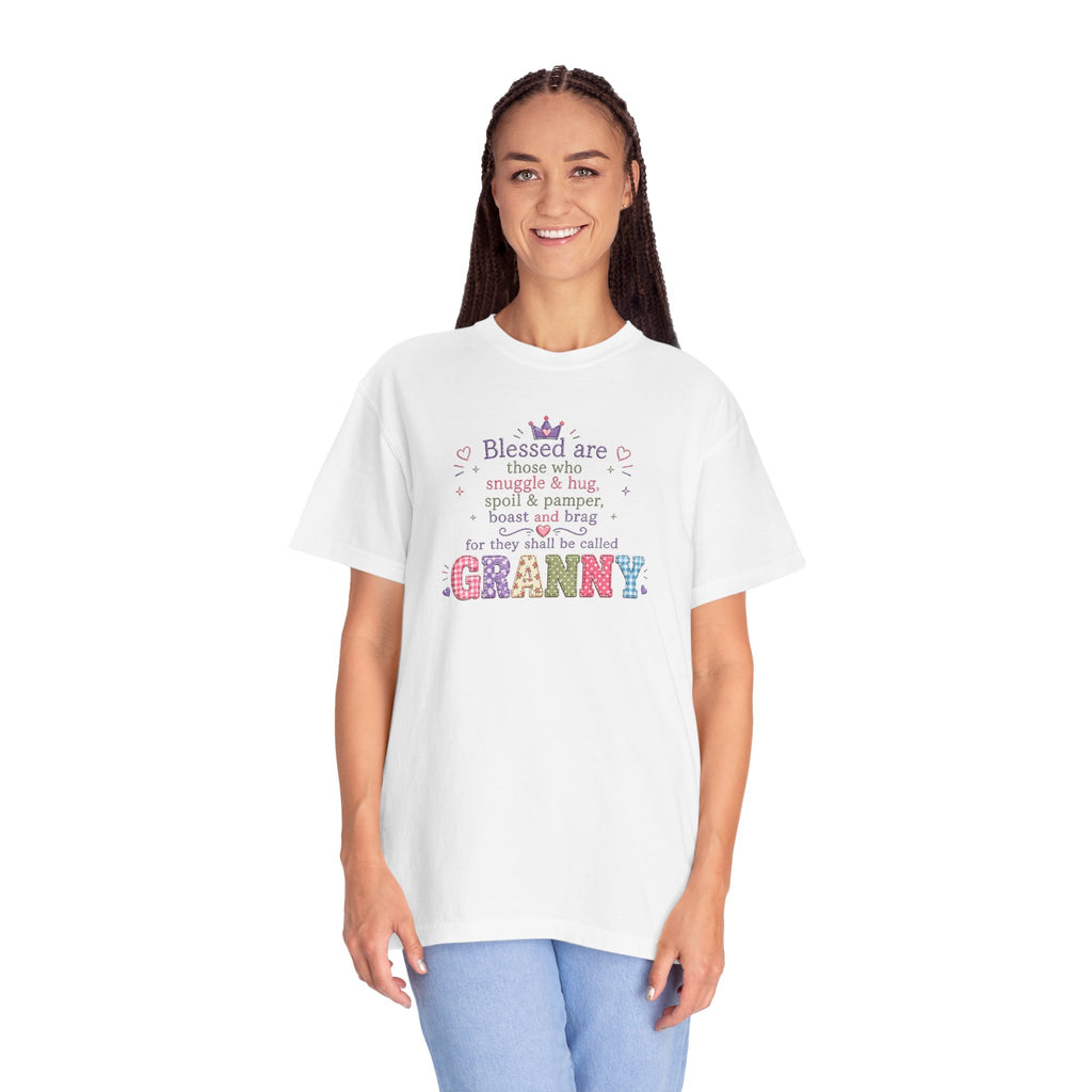Granny Blessing T-Shirt — "Blessed are those who ... shall be called Granny" Gift Tee