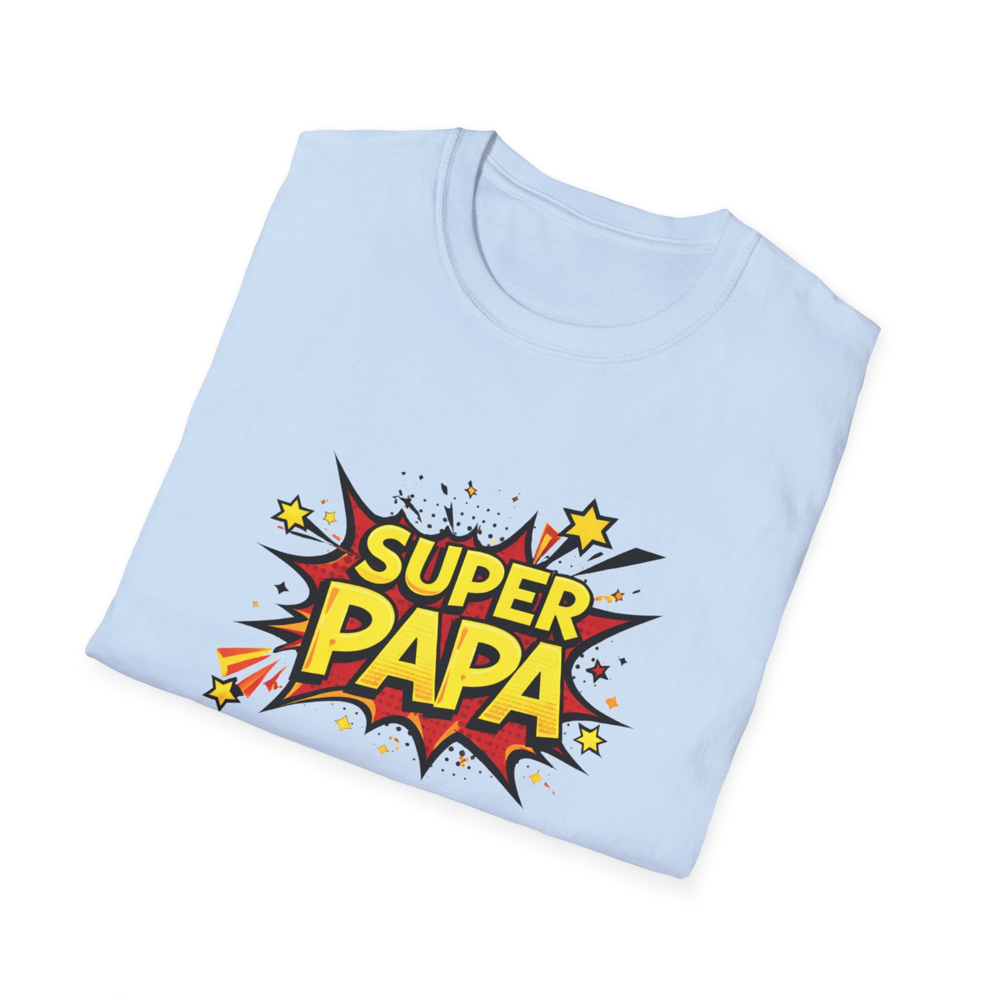 Super Papa Comic Graphic T-Shirt — Father’s Day Gift Tee