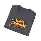 Super Grandad Comic-Style T-Shirt — Father’s Day Gift for Grandpa