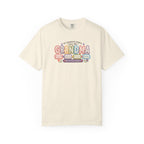 Grandma T-Shirt - My Favorite People Call Me Grandma (Cute Floral Retro Design)