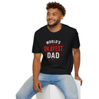 Funny "World's Okayest Dad" T-Shirt – Humorous Father's Day Gift