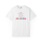 Grandma Floral Scripture T-Shirt — Blessed Are Those Who Are Pure in Heart