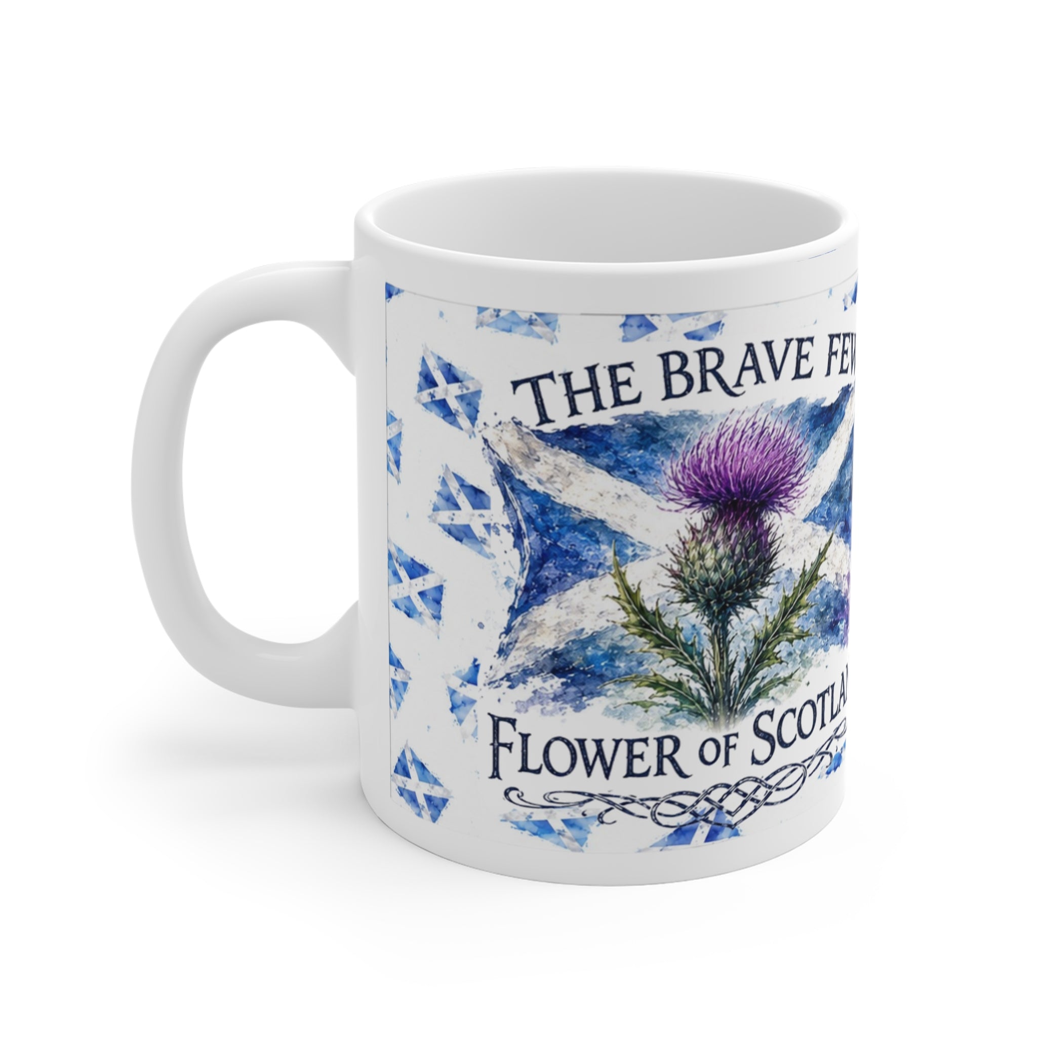 "The Brave Few- Flower of Scotland" Mug
