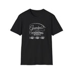 Fishing T-Shirt — "Grandpa's Little Fishing Buddies" Grandpa & Kids Matching Tee